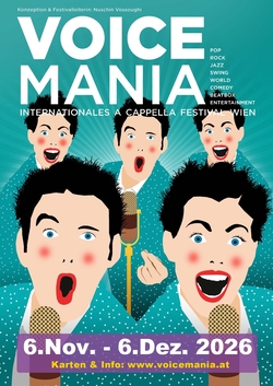 Voice Mania 2026 | Grafik: Helmut Stadlmann